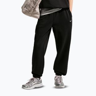 Children's trousers Nike Sportswear Studio Fleece black/white