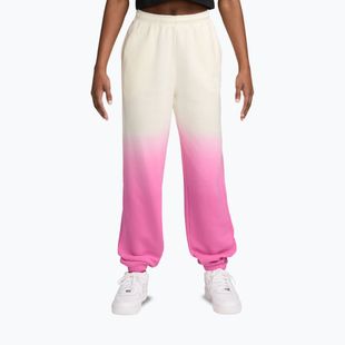 Children's trousers Nike Sportswear Studio sail/playful pink