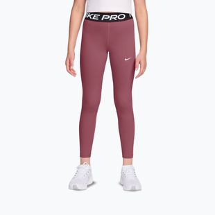 Children's leggings Nike Pro pink smoke/white