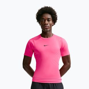 Men's training shirt Nike Pro hyper pink/black