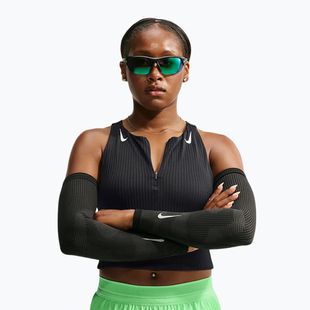 Women's running shirt Nike AeroSwift black/white