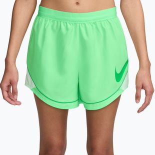 Women's running shorts Nike Tempo Dri-Fit Unlined illusion green/barely green/green spark
