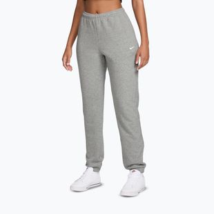 Women's trousers Nike Studio Fleece dark grey heather/Sail