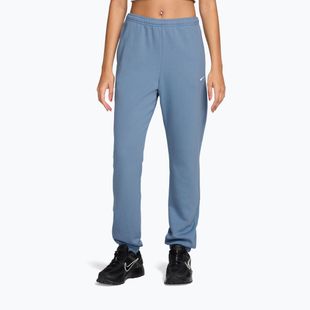 Women's trousers Nike Studio Fleece work blue/sail