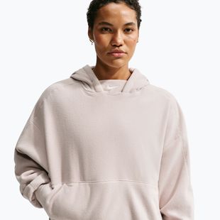 Women's training sweatshirt Nike One Therma-FIT Oversized cream Ii/white