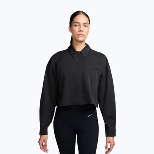 Women's training shirt Nike 24.7 PerfectStretch black/dark smoke grey