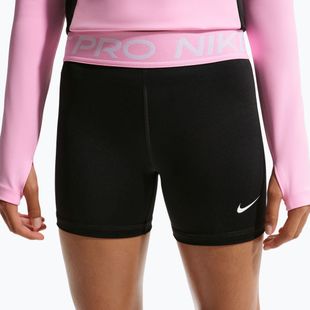 Children's shorts Nike Pro black/pink rise/white