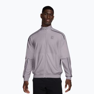 Men's tennis sweatshirt Nike Court Heritage silver lilac/gridiron