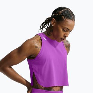 Women's running shirt Nike AeroSwift Dri-Fit ADV vivid purple/purple pulse