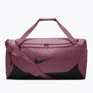 Training bag Nike Brasilia 60 l pink smoke/black/gridiron
