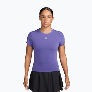 Women's tennis shirt Nike Court Advantage dark iris/white