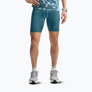 Men's running shorts Nike Fast Dri-Fit Brief Lined 1/2 Tight smokey blue