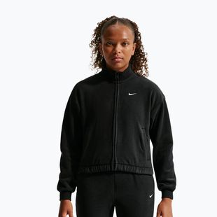 Children's fleece sweatshirt Nike Sportswear black/white