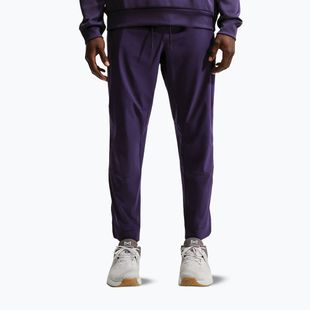 Men's trousers Nike Unlimited Dri-Fit Zippered Cuff Purple Dynasty/Black/Purple Dynasty