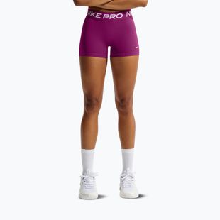 Women's shorts Nike Pro Mid-Rise Biker 3" true berry/white