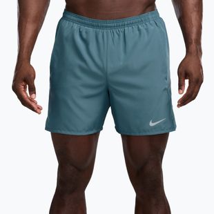Men's running shorts Nike Miler Dri-Fit 2in1 5" IF2044 smokey blue/cerulean