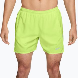 Men's shorts Nike Miler Dri-Fit Brief Lined 5" light lemon twist