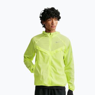 Men's running jacket Nike Stride Repel UV light lemon twist