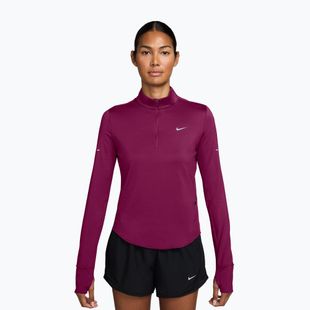 Women's running sweatshirt Nike Swift Dri-FIT UV 1/4-Zip true berry