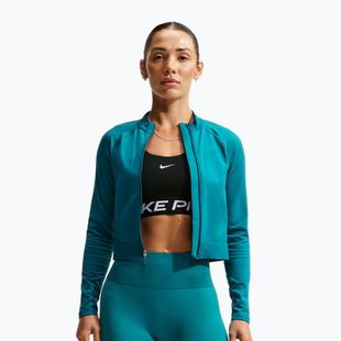 Women's leggings Nike Pro Seamless High-Waisted 7/8 bright spruce
