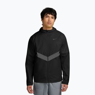 Men's running jacket Nike Miler Therma-Fit Repel Winterized black/black