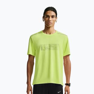 Men's running shirt Nike Miler light lemon twist