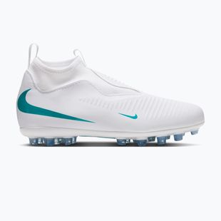 Children's football boots Nike Phantom 6 High Academy AG white/white/dusty cactus