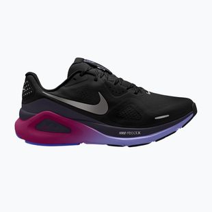 Women's running shoes Nike Structure 26 Black/Gridiron/Metallic Silver