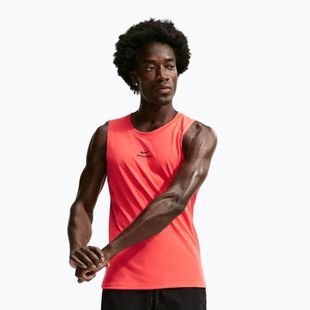 Men's training shirt Nike Pro Training Dri-Fit laser crimson/black