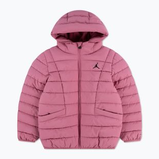 Children's jacket Jordan Midweight Puffer W/Pipping desert berry