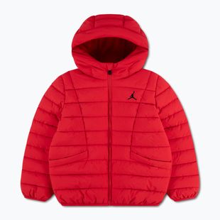 Children's jacket Jordan Midweight Puffer W/Pipping university red