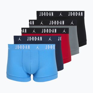 Men's Nike Jordan Cotton Trunk 5pk gym red/black