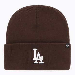 Winter hat 47 Brand MLB Los Angeles Dodgers Sox Haymaker brown