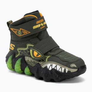 Children's snow boots SKECHERS Skech-O-Saurus Lights 2.0 green