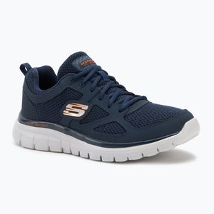 Men's shoes SKECHERS Burns Agoura navy/orange
