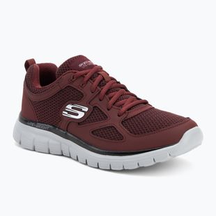 Men's shoes SKECHERS Burns Agoura burgundy