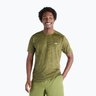Men's T-shirt New Balance Essentials Printed T-Shirt wakame/sport green