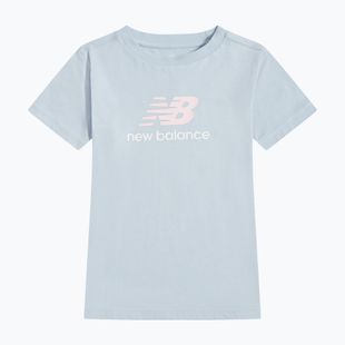 Children's T-shirt New Balance Jersey Stacked Logo Tee oxford blue