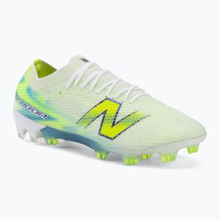 Football boots New Balance Furon Elite V9 FG white/alkaline green