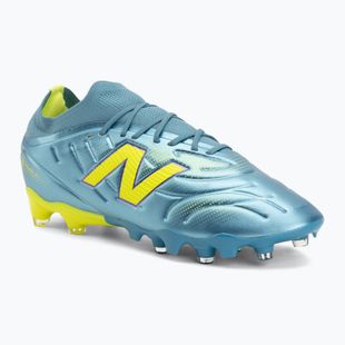 Football boots New Balance Tekela Team Low V5 FG metallic blue/alkaline green/team navy