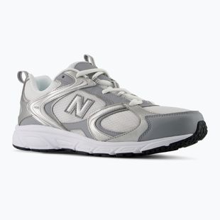 Shoes New Balance 408's V1 lone star grey/bayberry/silver metallic