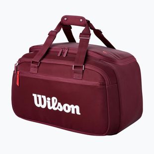 Tennis bag Wilson Defyer Small Tennis Duffel V1 red