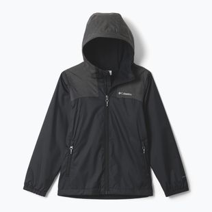 Children's rain jacket Columbia Rainy Trails III Fleece Lined black