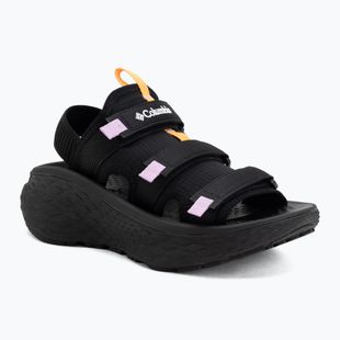 Women's sandals Columbia Konos Elevate black/hydrangea