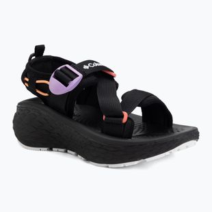 Women's sandals Columbia Konos Elevate black/hydrangea