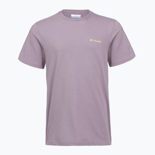 Men's T-shirt Columbia CSC Basic Logo Back Tee shale purple/linework c badge