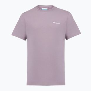 Men's T-shirt Columbia CSC Outdoor Back Graphic shale purple/scoped view