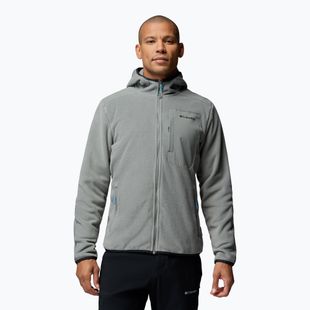 Men's fleece sweatshirt Columbia Pacific Arch 200 Hooded FZ Fleece Sedona Sage