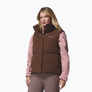 Women's gilet Columbia Amaze Puff tobacco