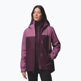 Women's 3-in-1 jacket Columbia Hikebound II Interchange antique mauve/moonvista